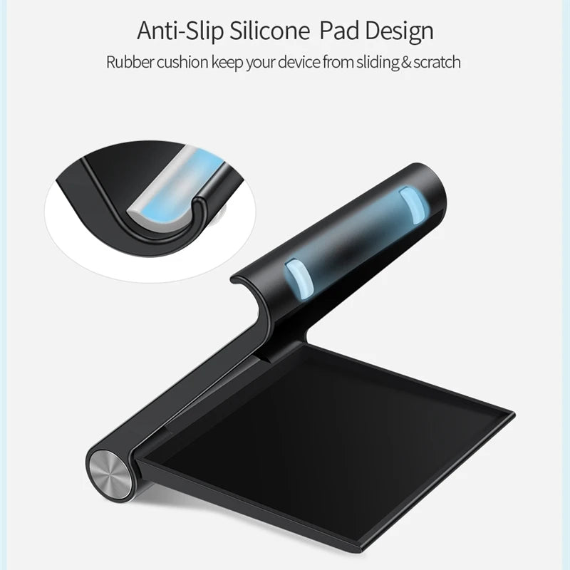 Foldable Phone & Tablet Stand with Adjustable Angle