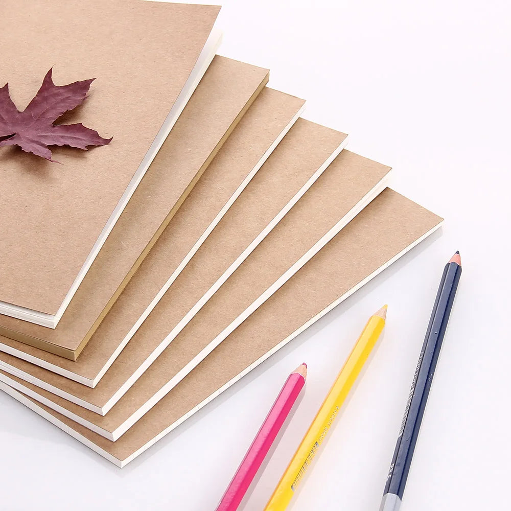 Refill Paper Inserts for Leather Journal and Refillable Notebook, Kraft, Lined, Blank, and Weekly Planner Pages