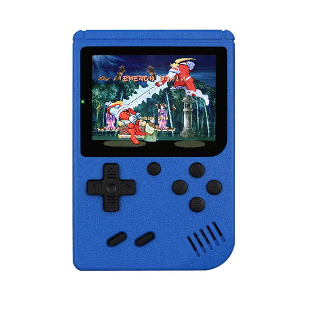 Portable Retro Handheld Game Console — 8-Bit, 3.0" Color LCD Screen