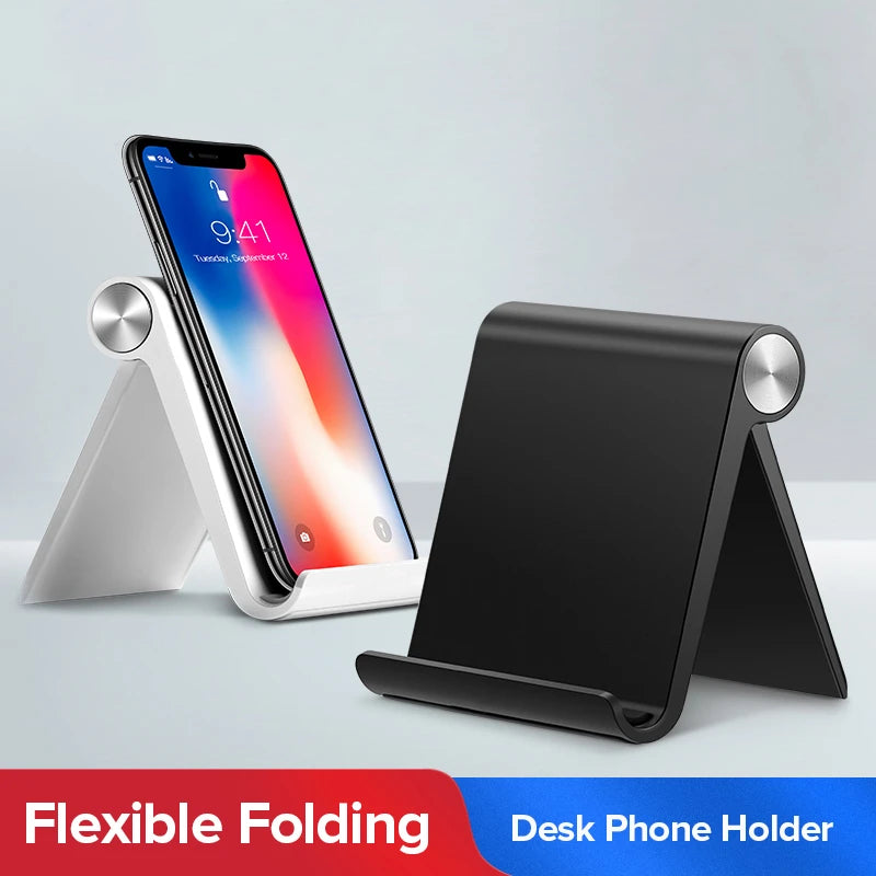 Foldable Phone & Tablet Stand with Adjustable Angle