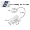 Mini Clip-On Book Light — 3-Color LED Reading Lamp, Battery-Powered