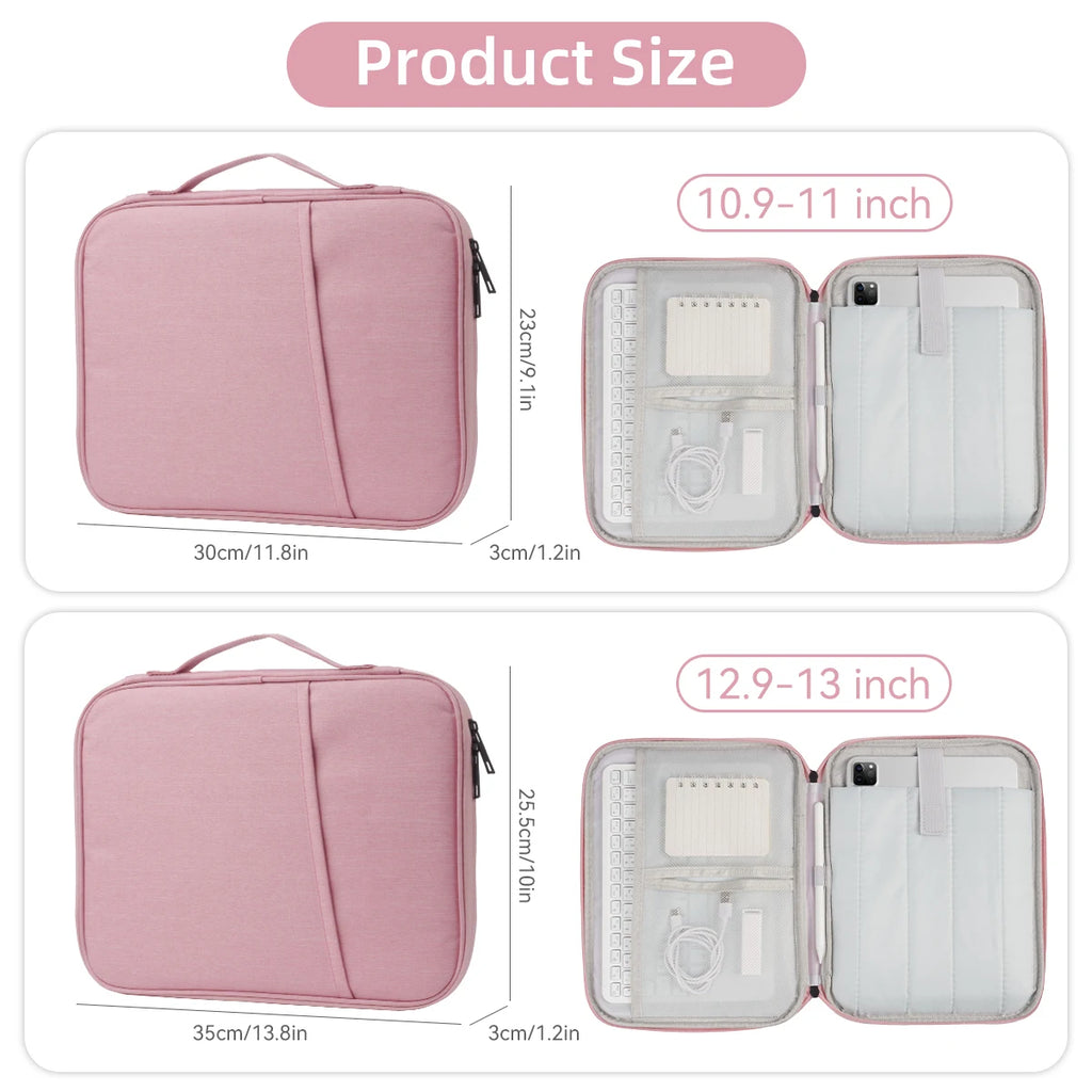 Padded Laptop & Tablet Sleeve Bag for 11-13" MacBook, iPad, Xiaomi, ASUS & HUAWEI Devices