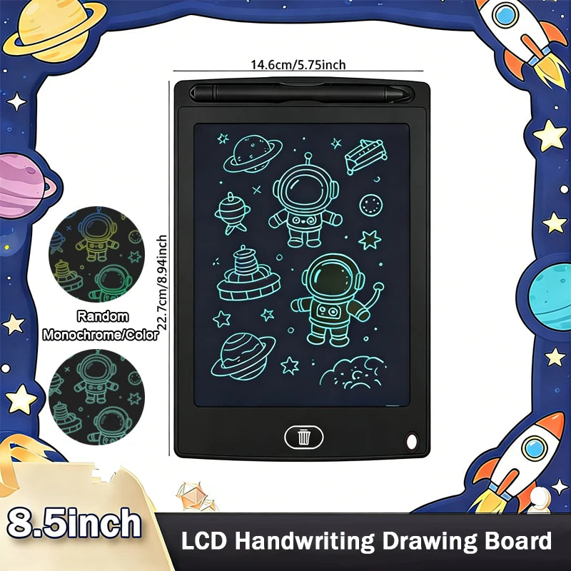 8.5" LCD Writing Tablet — Kids Drawing Board & Doodle Sketchpad, Handwriting Practice Toy, Birthday Gift