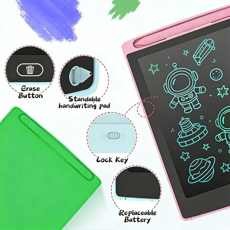 8.5" LCD Writing Tablet — Kids Drawing Board & Doodle Sketchpad, Handwriting Practice Toy, Birthday Gift