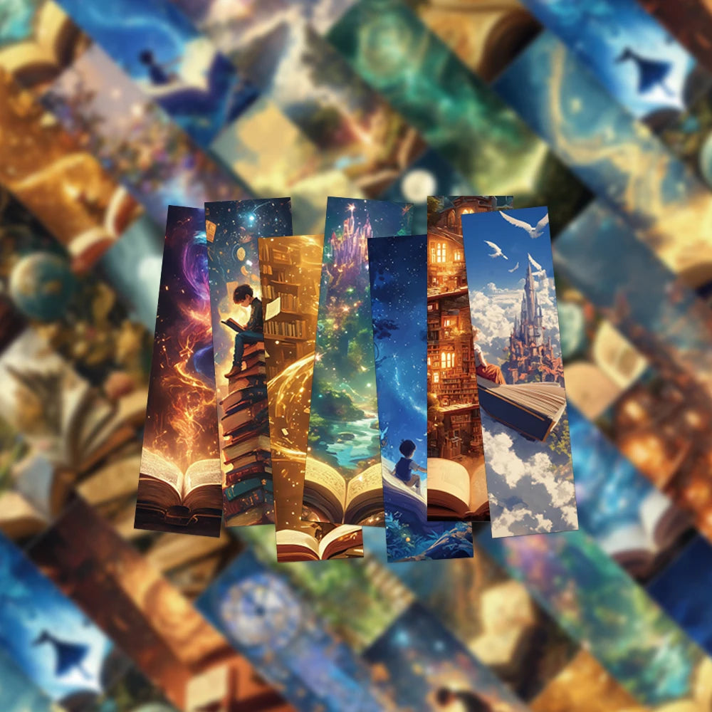 Creative Fantasy Art Bookmarks — Set of 30 or 60