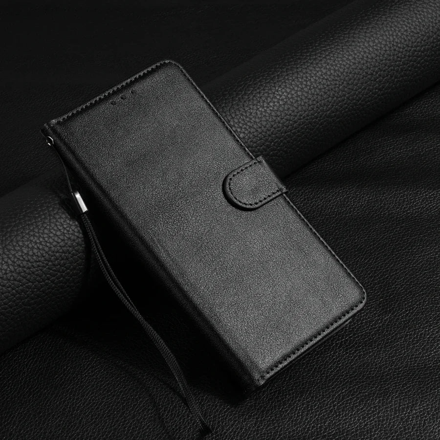 Magnetic Leather Flip Wallet Case for Samsung Galaxy A-Series (A05s-A56)