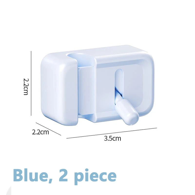 No-Drill Edge-Mounted Cord Organizer For Charging Cables And Data Wires.