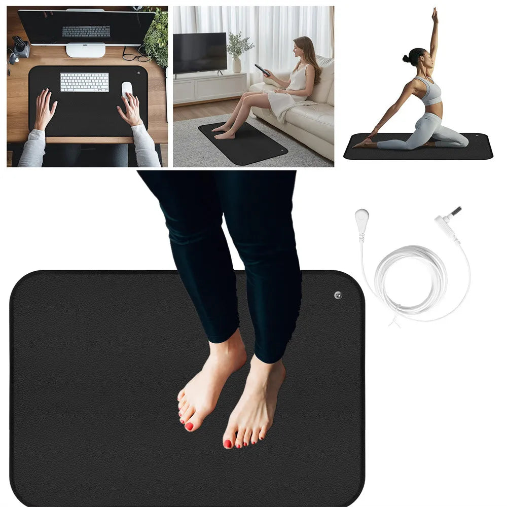 Grounding Mat with Conductive PU Surface & Rubber Backing