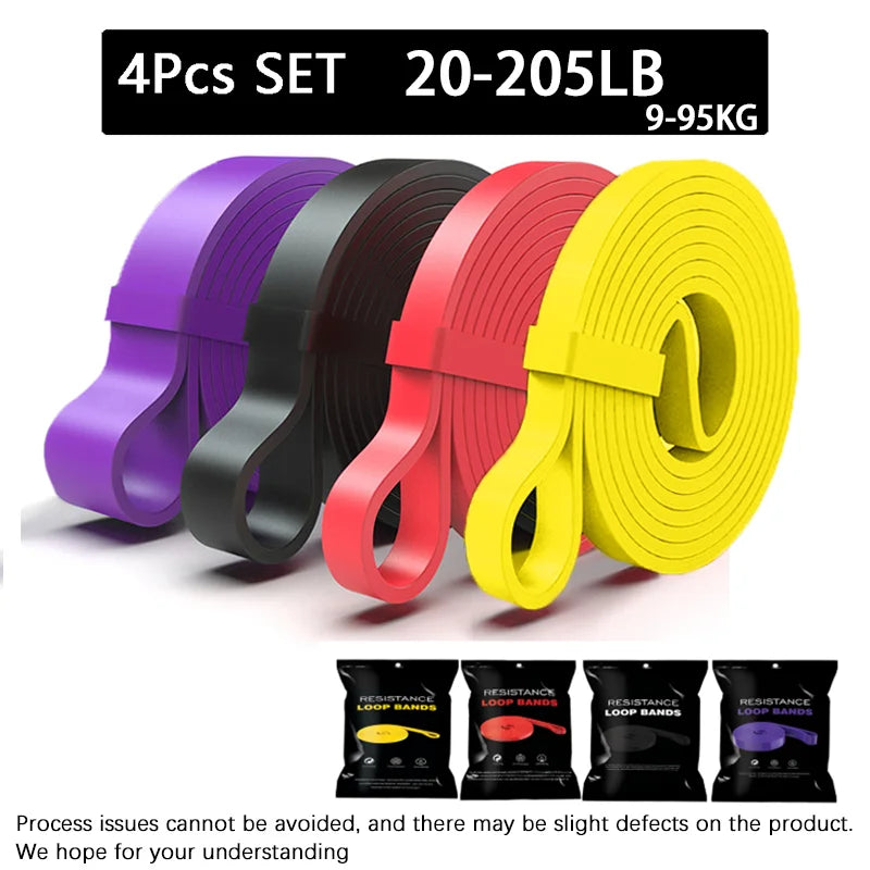 Latex Resistance Loop Bands, Single & Set Options