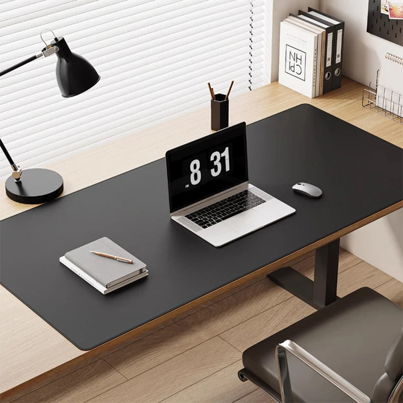 Large Size Office Desk Leather Waterproof Mat Mouse Pad — Multiple Colors & Sizes
