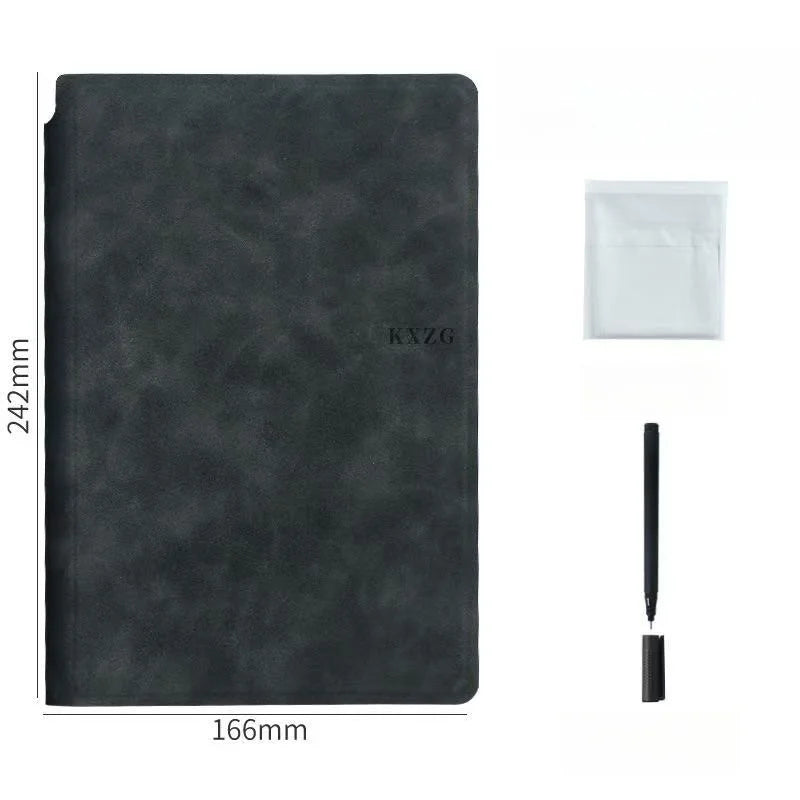 Reusable Whiteboard Notebook — Portable Weekly Planner with Pen & Erasing Cloth