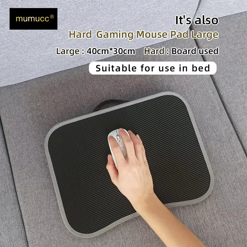 Laptop Lap Desk with Cushion — Foam-Filled Pillow Stand & Mouse Pad