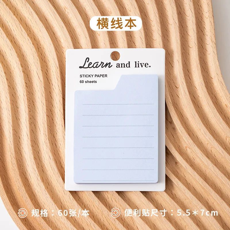 Self-Adhesive Memo Pad, 60 Sheets Mini To Do List Notepad, Daily Planner, Weekly Monthly Checklist Sticky Notes