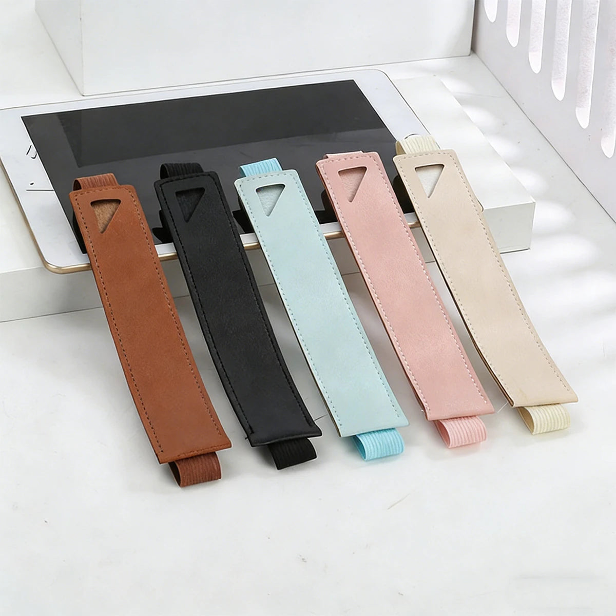 Adjustable Notebook Pen Holder with Elastic Band