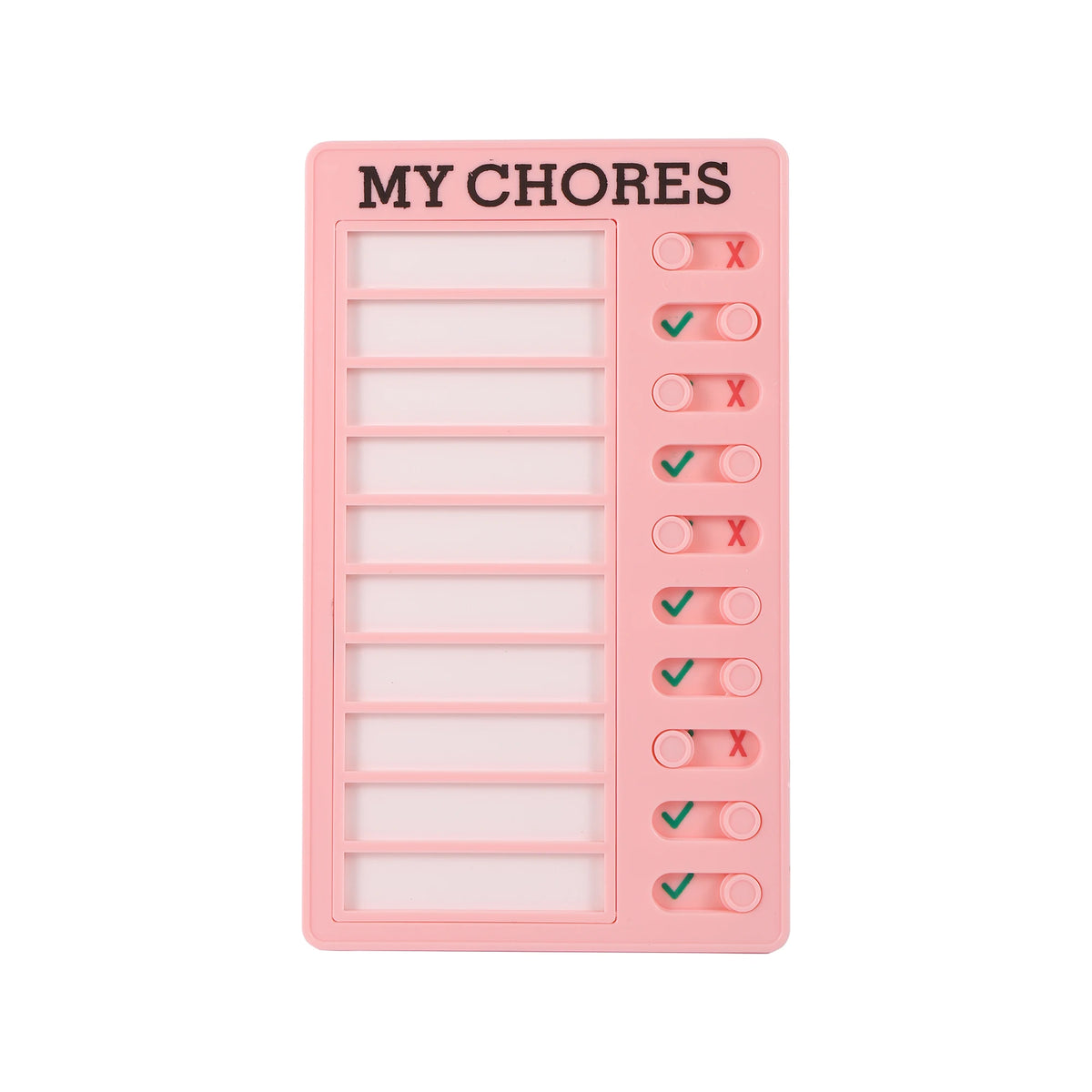 Reusable Chore Chart and Daily Checklist Board, To Do List Task Planner for Kids Responsibility, Routines and Self Discipline