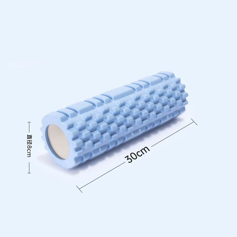 Textured EVA Foam Roller — Deep-Tissue Massage Tool for Back, Legs & Mobility