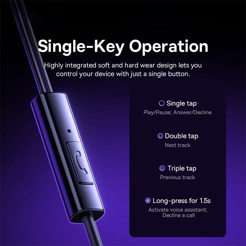 Encok CZ11/HZ11 Wired Earphones with Microphone