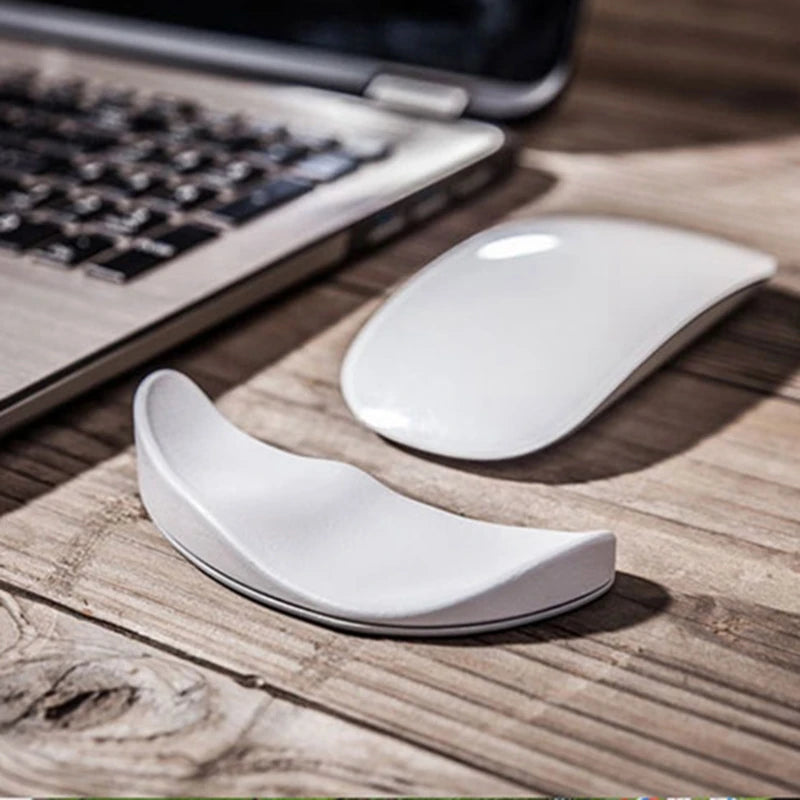 Silicone Mouse Wrist Rest with Palm Support — Ergonomic Hand Cushion Pad