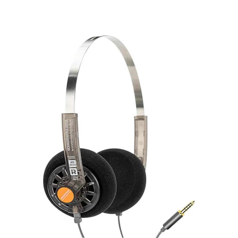 MOONDROP Old Fashioned On-Ear Headphones — 40mm Dynamic Driver, 0.78 2-Pin Detachable Cable, 3.5mm Plug