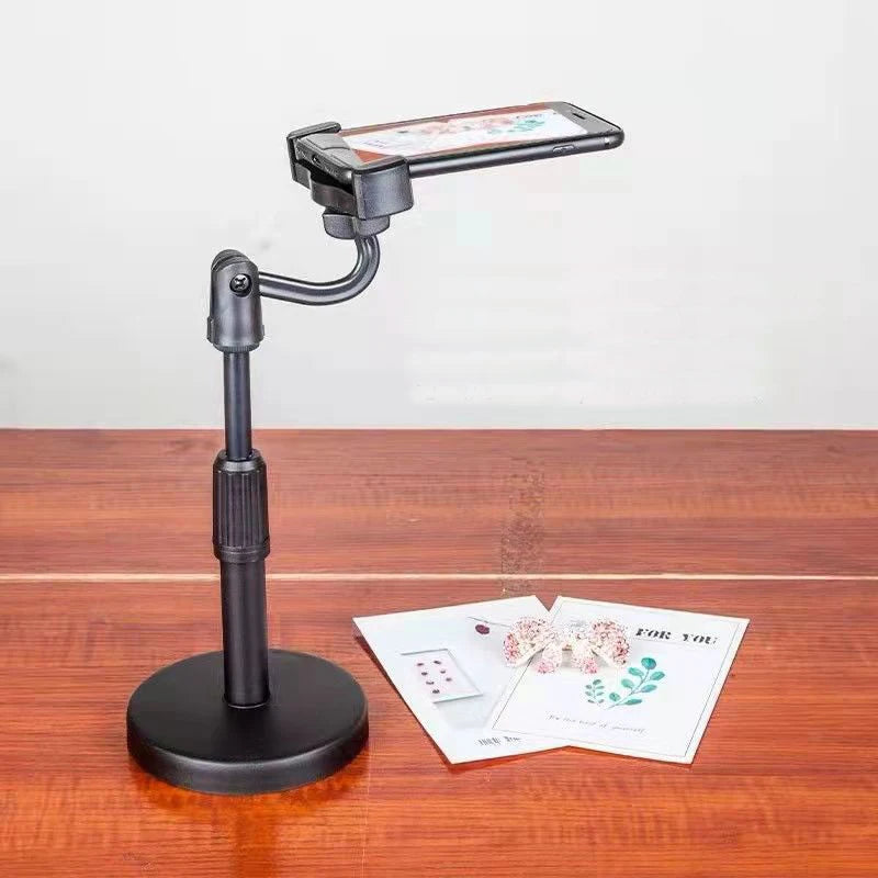 Desktop Phone Stand with Adjustable Viewing Arm