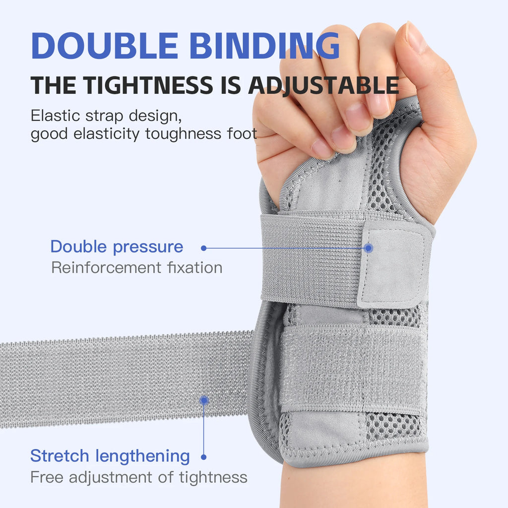Adjustable Wrist & Thumb Support Brace — Right or Left Hand
