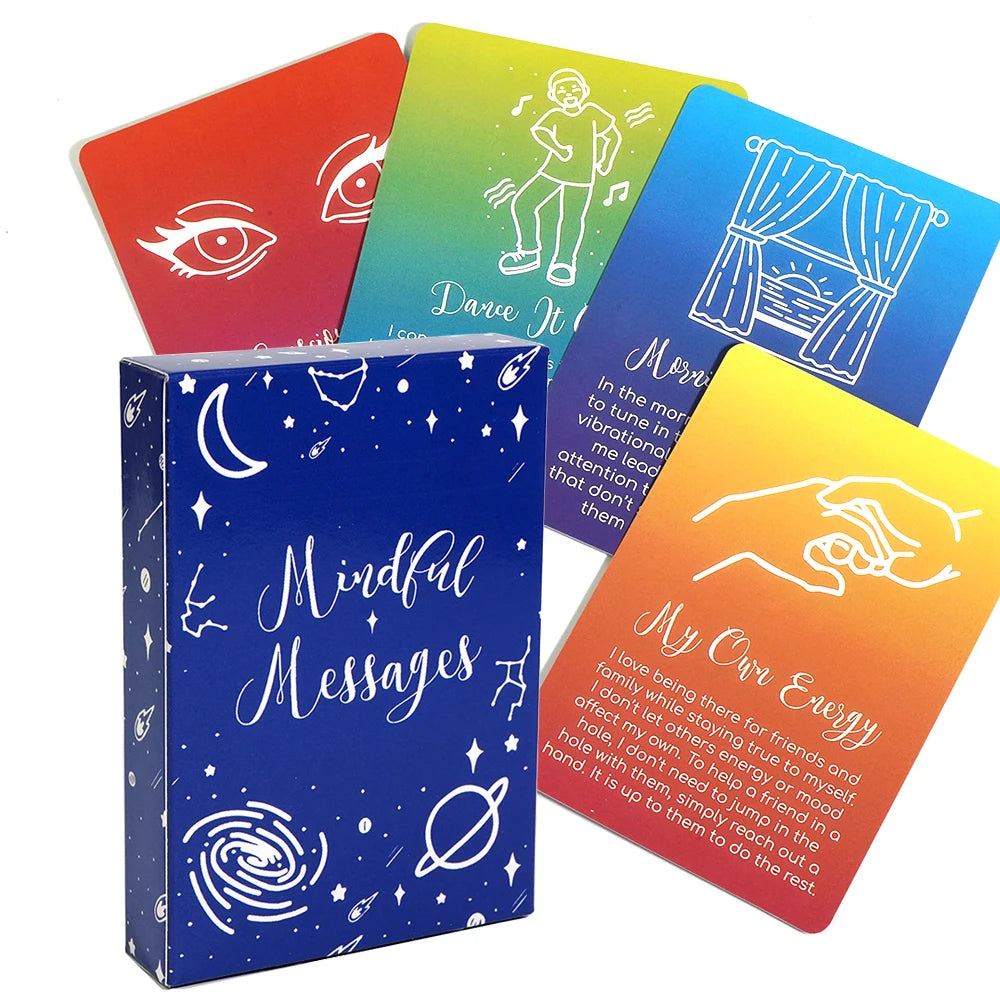 Mindful Messages Affirmation Cards — Daily Inspiration & Self-Care Deck