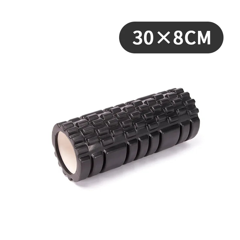 Textured EVA Foam Roller — Deep-Tissue Massage Tool for Back, Legs & Mobility