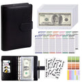A6 Cash Envelope Budget Binder — 6-Ring Loose-Leaf Money Organizer