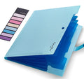 A4 5-Pocket Expanding File Folder — Portable Document Organizer