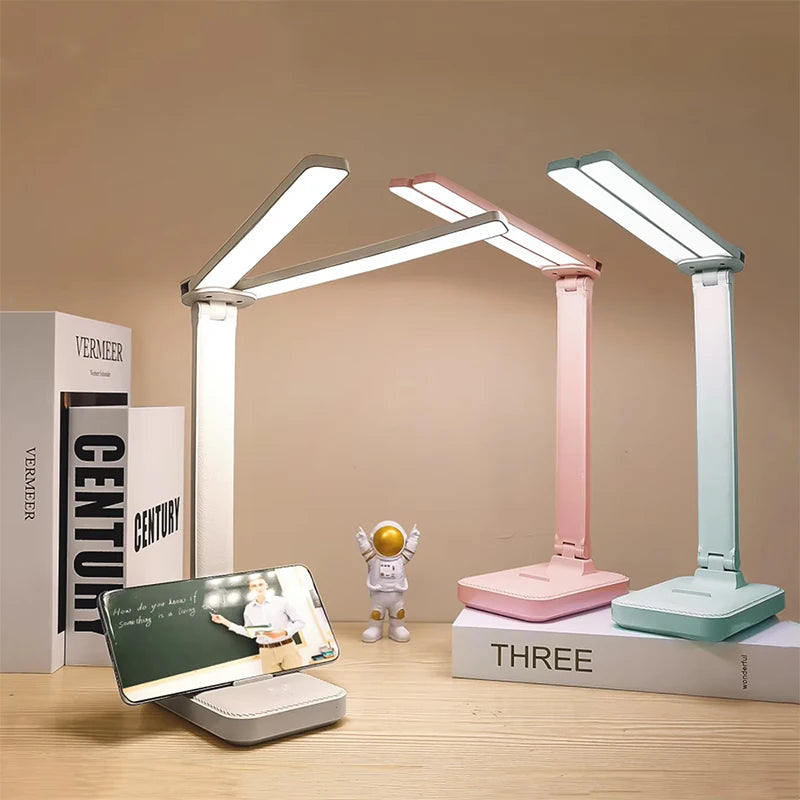 Foldable USB LED Desk Lamp with Touch Control