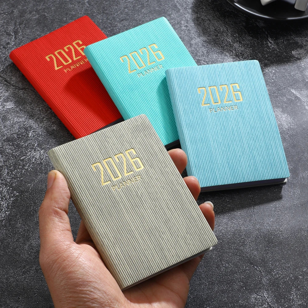 2026 A7 Mini Pocket Planner — Daily & Weekly Schedule Book