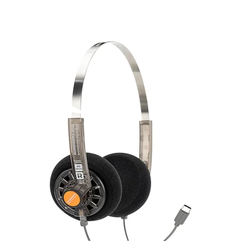 MOONDROP Old Fashioned On-Ear Headphones — 40mm Dynamic Driver, 0.78 2-Pin Detachable Cable, 3.5mm Plug