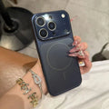 Magnetic Shockproof Phone Case for iPhone 11 to 17 with Wireless Charging Support