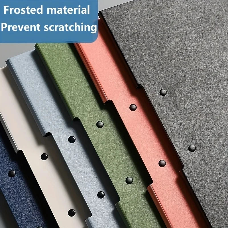A4 Clipboard File Folder with Double Clips, Writing Pad and Document Organizer for School, Office, and Test Papers
