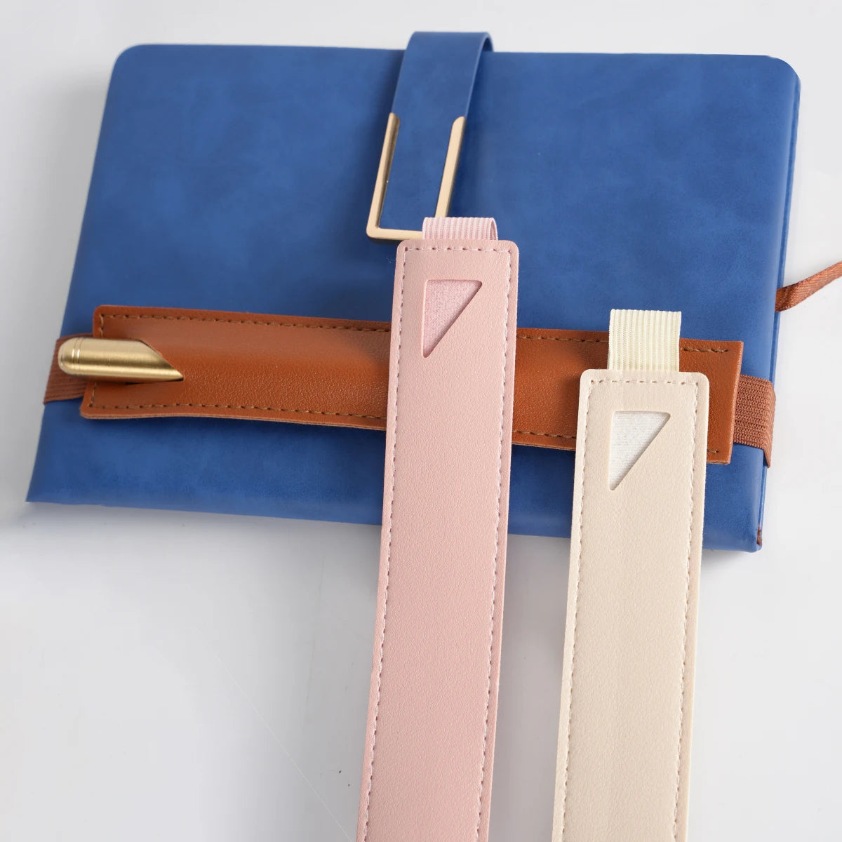 Adjustable Notebook Pen Holder with Elastic Band