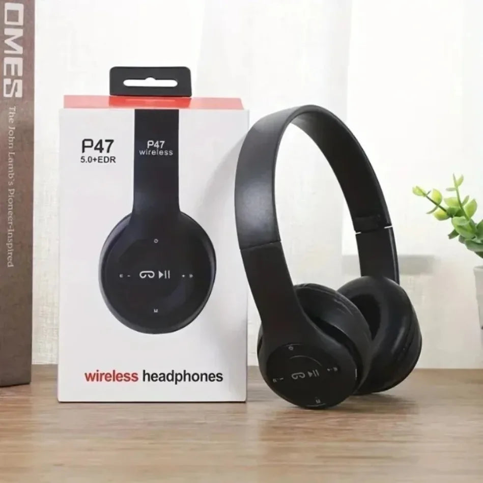 Foldable Bluetooth 5.0 Headphones with Volume Controls