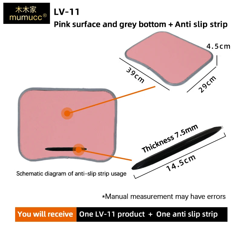 Laptop Lap Desk with Cushion — Foam-Filled Pillow Stand & Mouse Pad