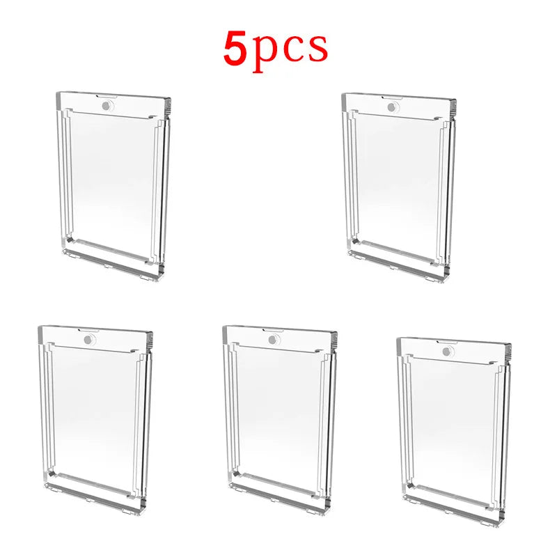 Magnetic Acrylic Trading Card Display Case with Sleeve Protector