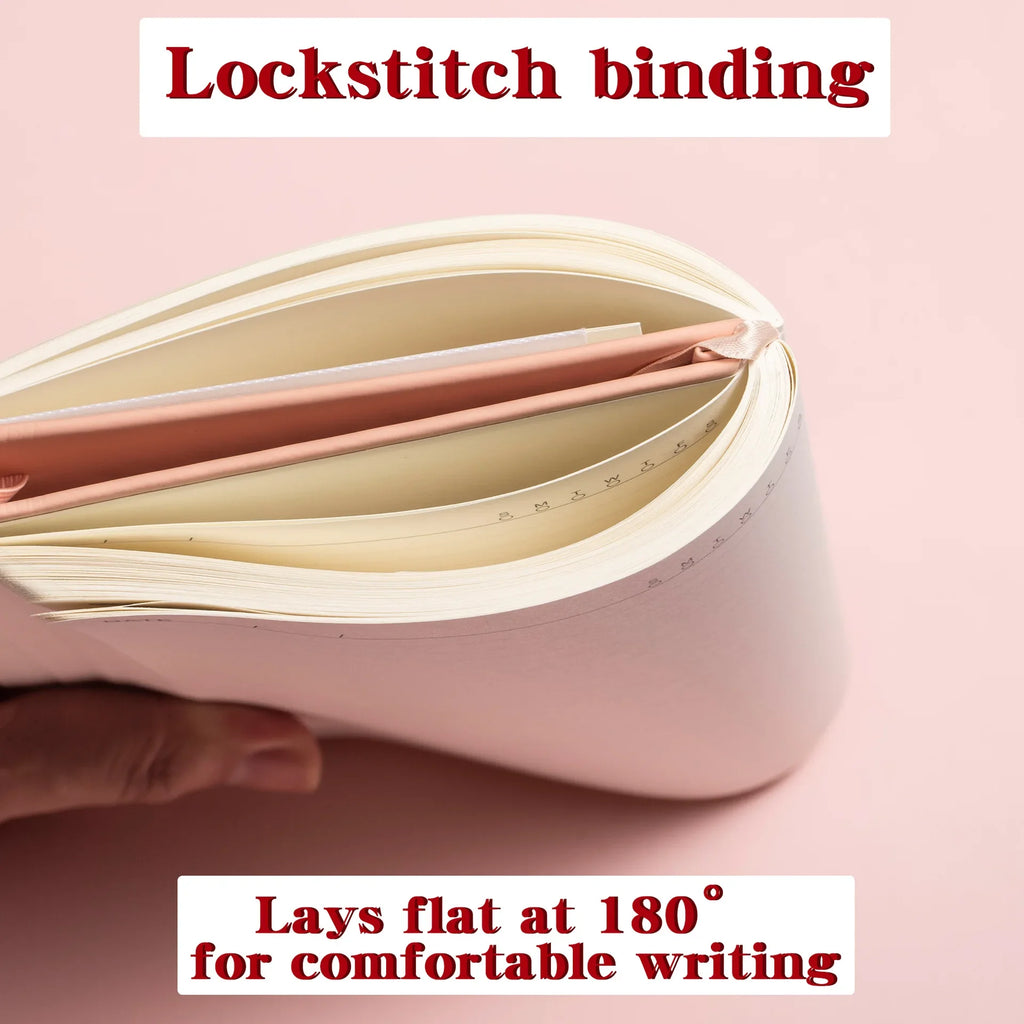 Hardcover A5/A6 Notebook with Elastic Closure