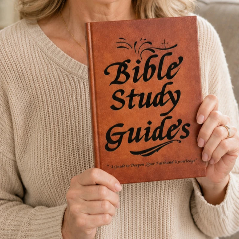 Christian Bible Study Journal with Book-by-Book Scripture Notes and Prayer Reflection Pages, Guided Devotional Workbook for Faith Growth