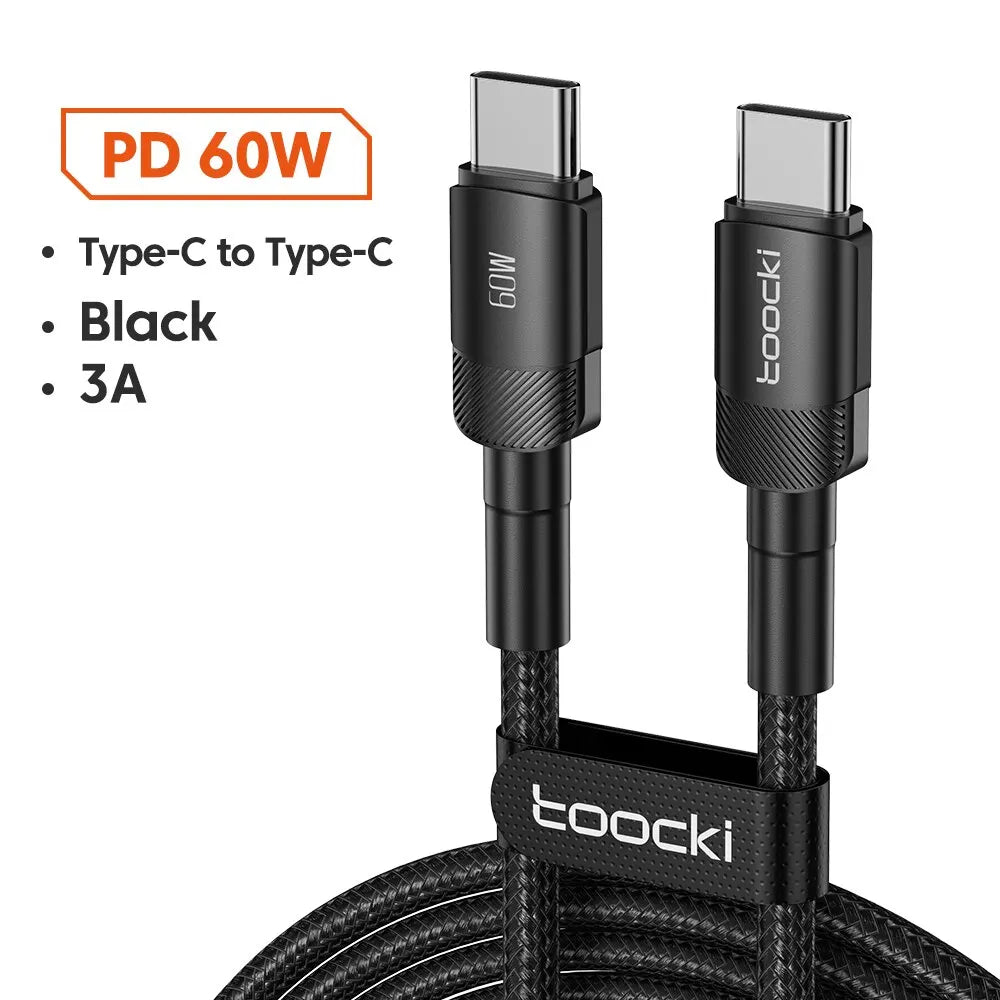 100W USB-A to USB-C Fast-Charging Cable — Data & Charging Cord for USB-C Devices