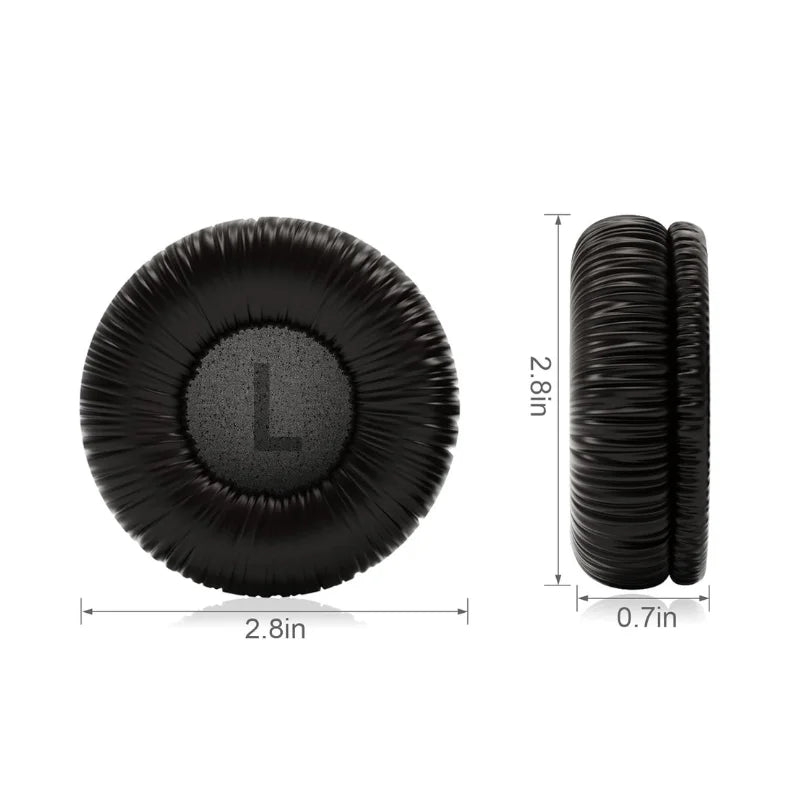 Replacement Ear Pad Cushion Covers for JBL T450BT, T500BT, Tune 600/660 Headphones