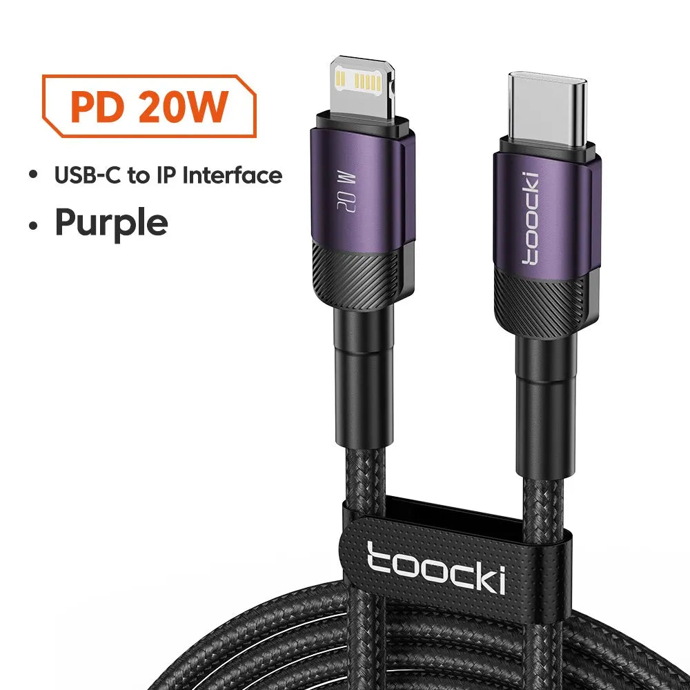 100W USB-A to USB-C Fast-Charging Cable — Data & Charging Cord for USB-C Devices