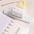 3 Hole Paper Punch for Loose Leaf Binder Planners, Adjustable A5 A6 A7 Hole Puncher, 8 Sheet Capacity
