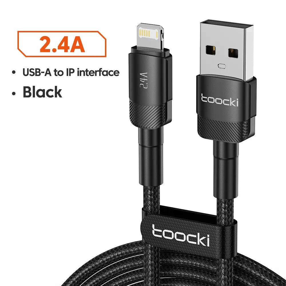 100W USB-A to USB-C Fast-Charging Cable — Data & Charging Cord for USB-C Devices