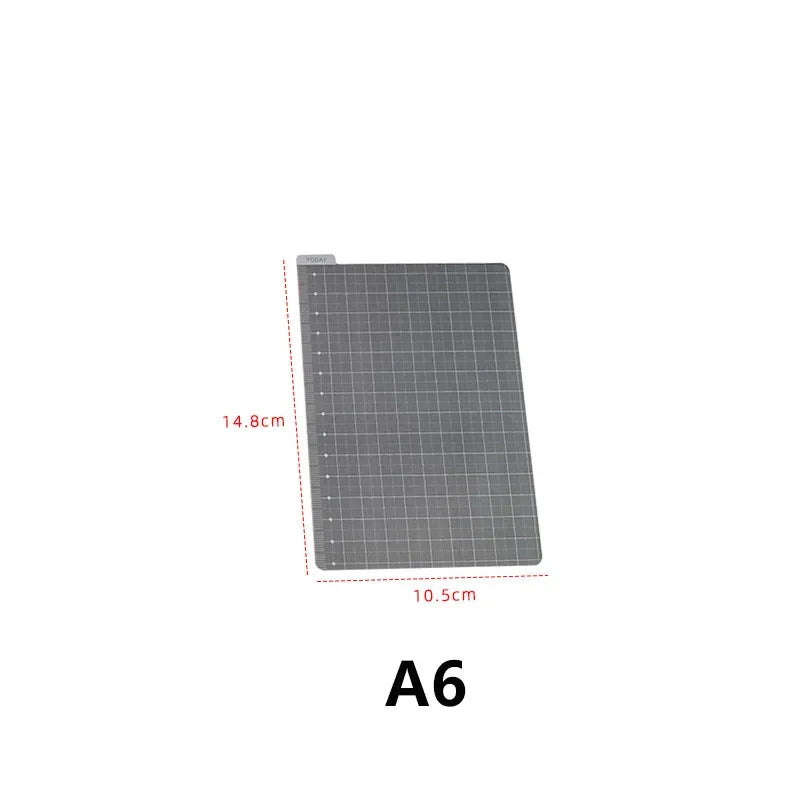 A5 A6 Writing Mat Board with Ruler, Hard Planner Divider Insert for Notebooks, Journals and Binders