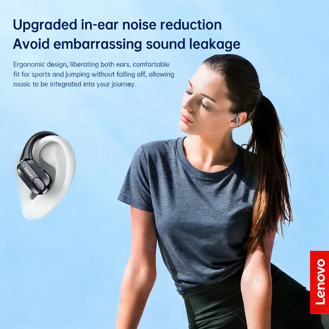 Sports Wireless Earphones with Mic — LED Power Display, Bluetooth 5.3 TWS Headphones