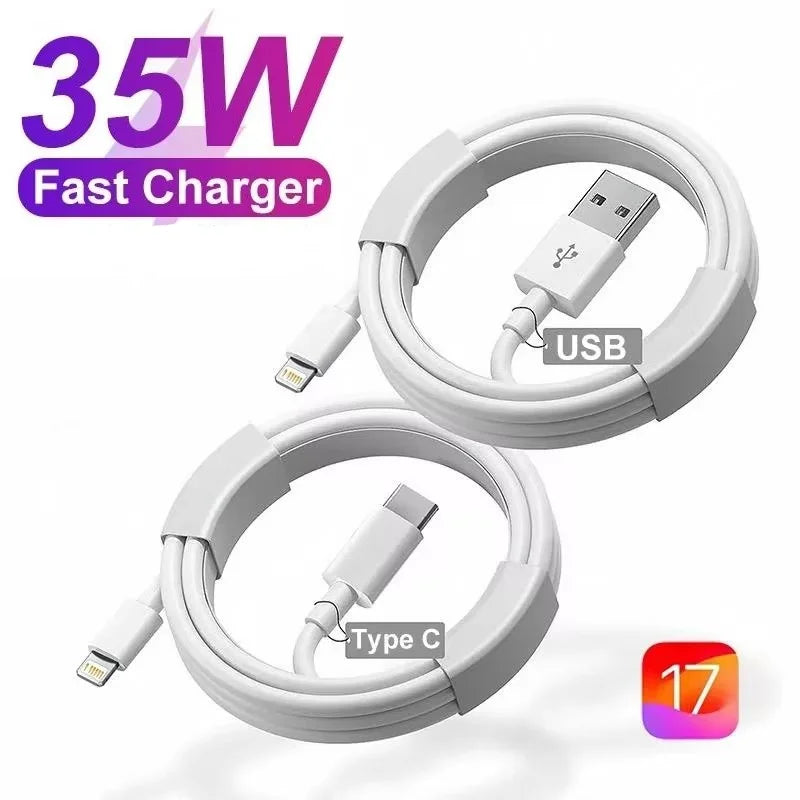 USB Charging Cable with Multiple Connector & Length Options