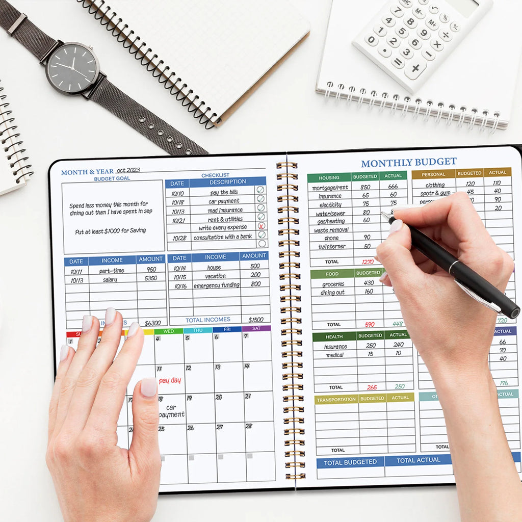Monthly Budget Planner — Expense Tracker & Money Organizer