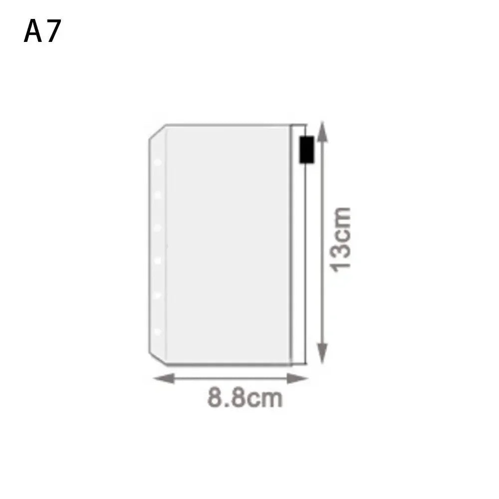 Transparent Zipper Loose Leaf Binder Cover — A5, A6 & A7